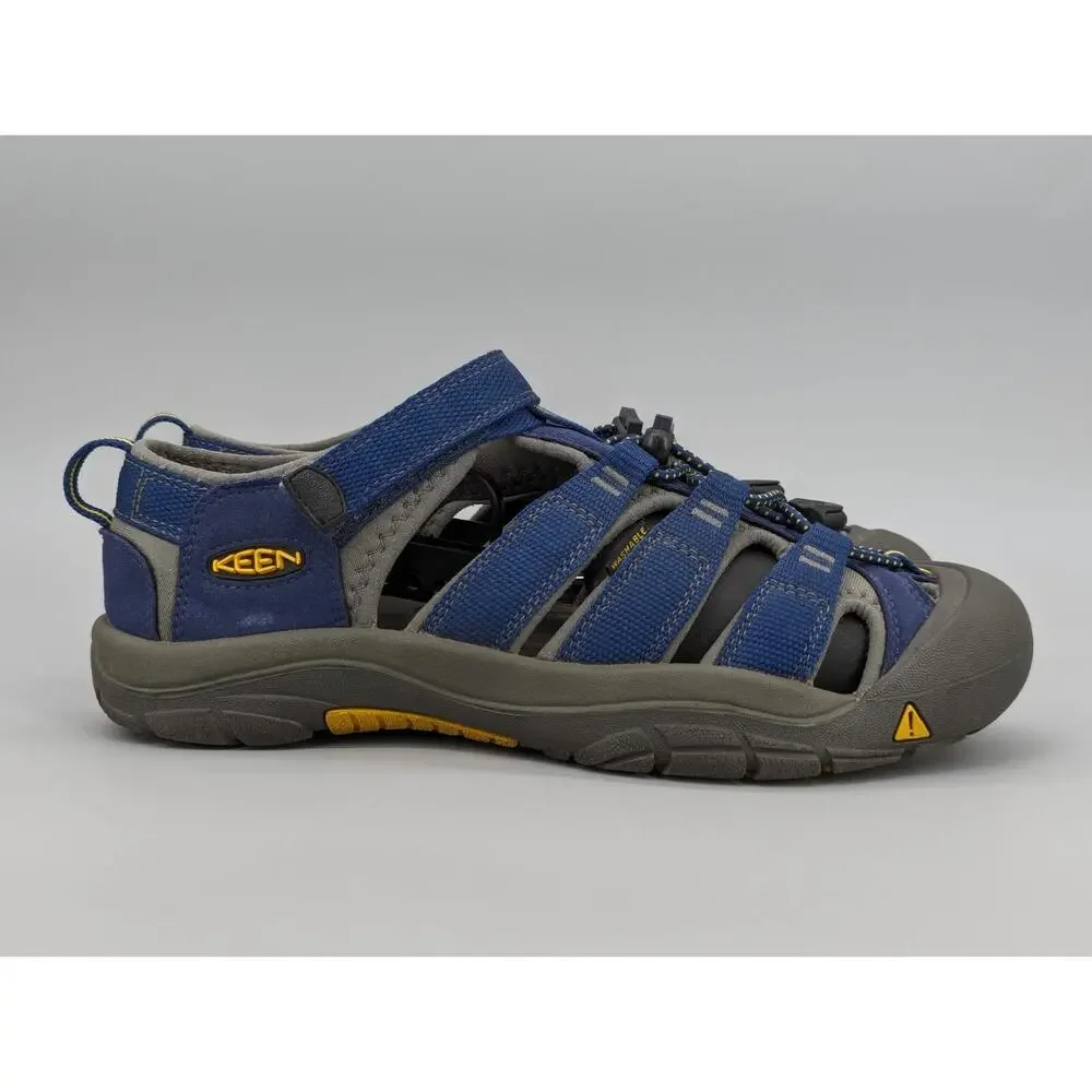 Keen Unisex Big Kids' Newport H2 Sandals 1009962 Blue Depths Gargoyle Size 5